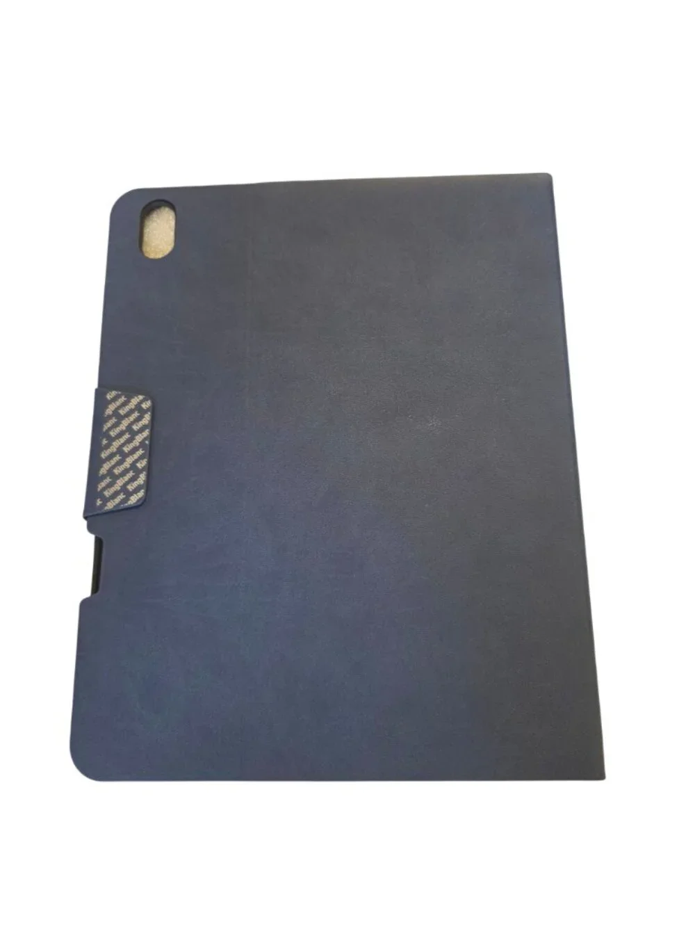 KingBlanc Case For iPad Air 13-Inch 2024-25 PU Leather Pencil Holder Blue Durabl